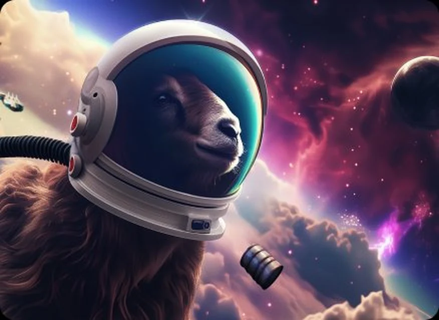Space goat