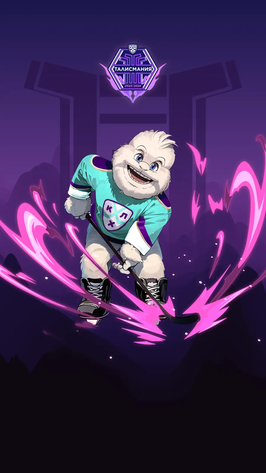 KHL anime mascot