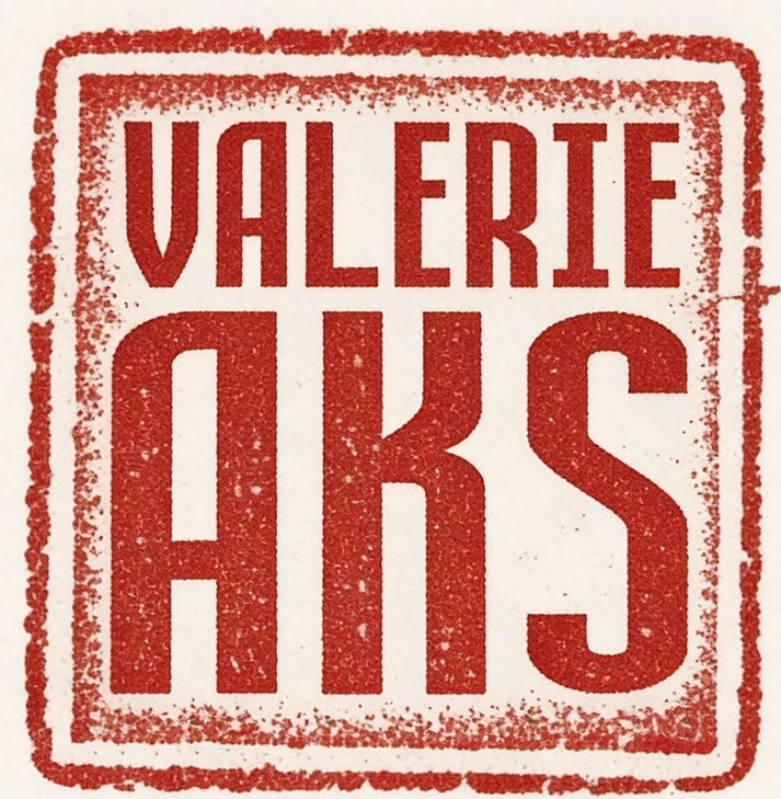 Valerie Aks stamp